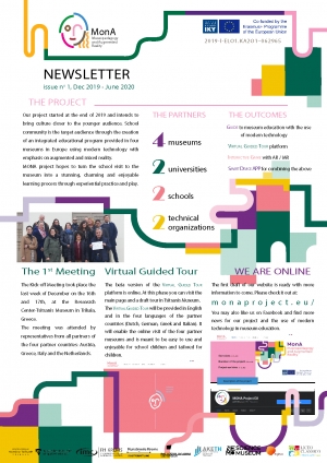 NEWSLETTER issue no1, Dec 2019 - June 2020
